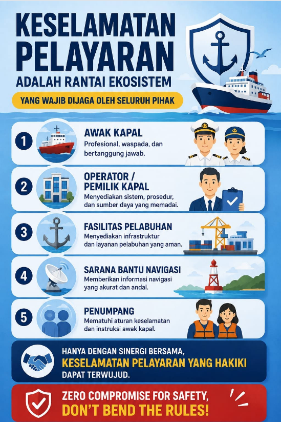 UTAMAKAN KESELAMATAN PELAYARAN